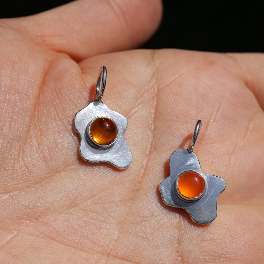 Sunny Side Up Pendant - Carnelian
